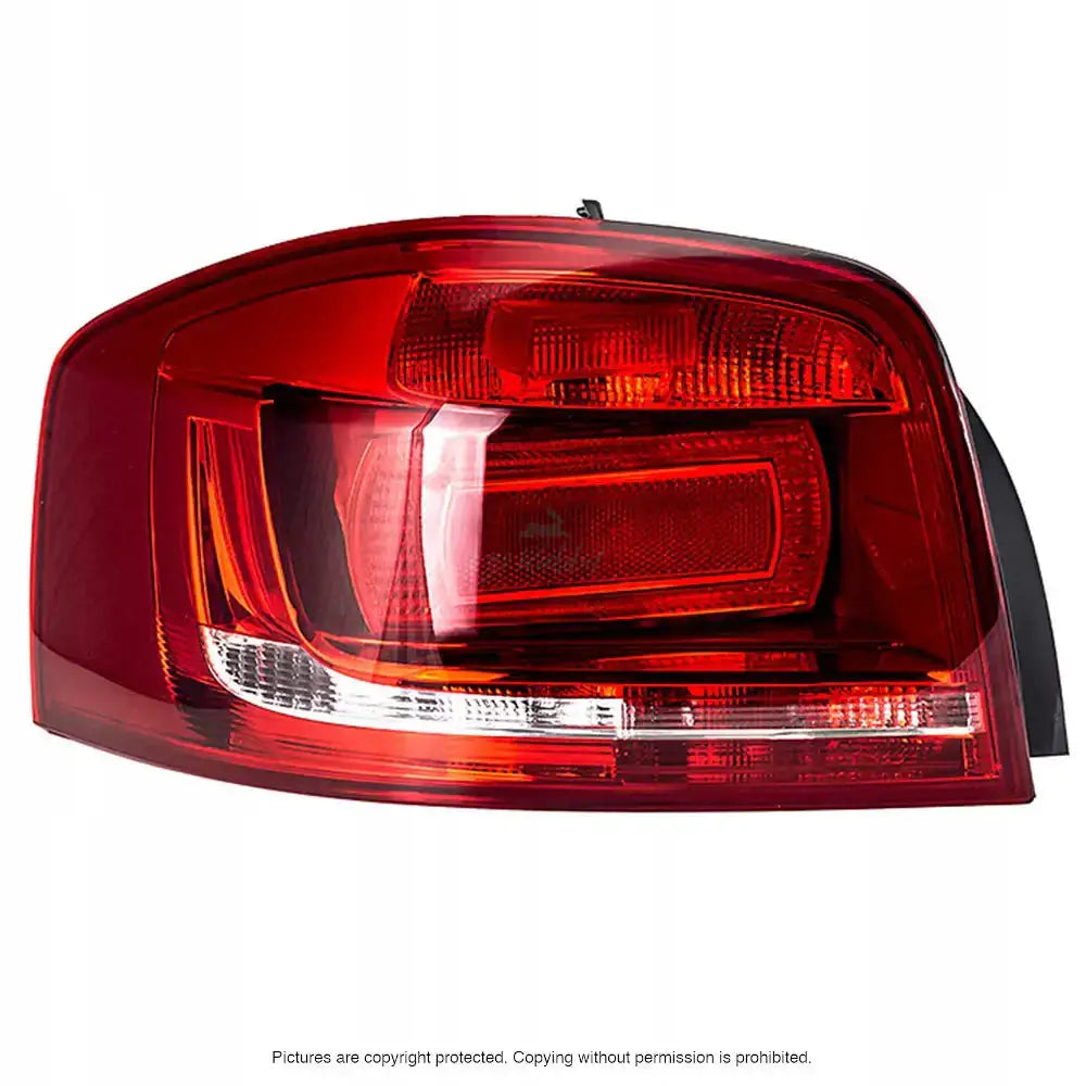 Baklykt Audi A3 (8p) 03-13 P21w Venstre