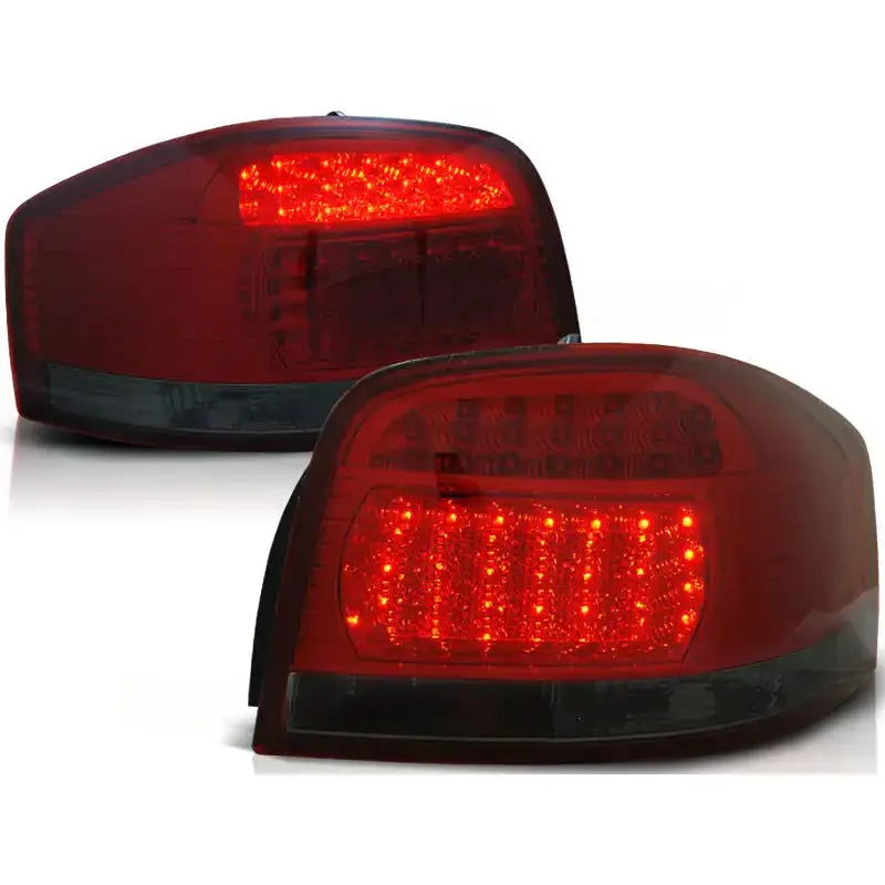Baklykter Audi A3 05.03-08 Red Smoke Led