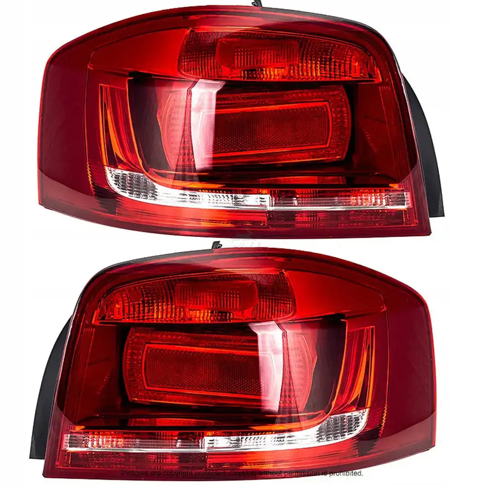 Baklykter Audi A3 (8p) 03-13 W16w