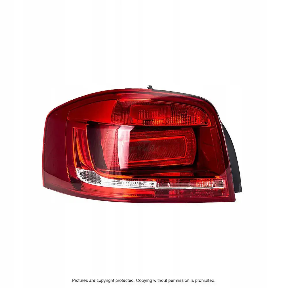Baklykter Audi A3 (8p) 03-13 W16w