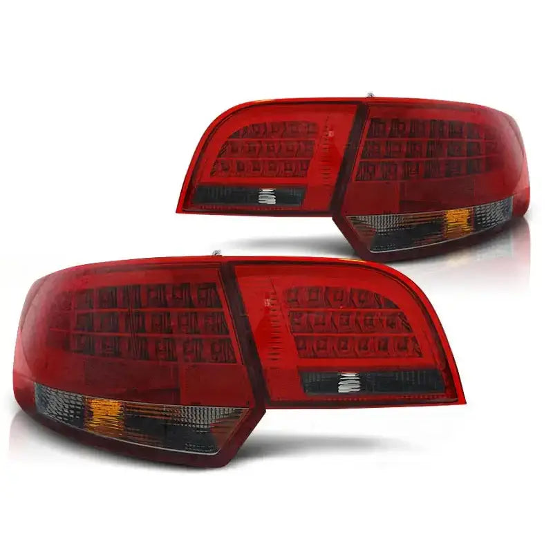 Baklykter Audi A3 8p 04-08 Sportback Red Smoke Led