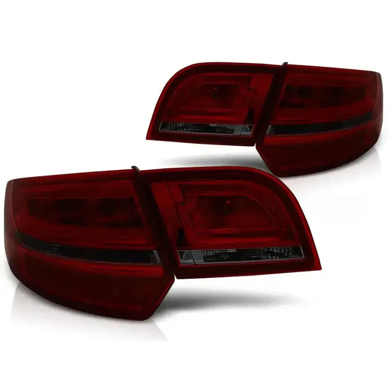 Baklykter Audi A3 8p 04-08 Sportback Red Smoke Led V2