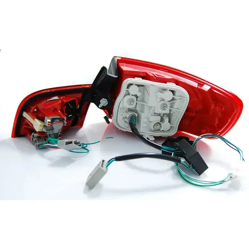 Baklykter Audi A3 8p 04-08 Sportback Red White Led V2