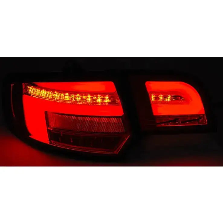 Baklykter Audi A3 8p 5d 08-12 Led Bar Red Smoke Seq