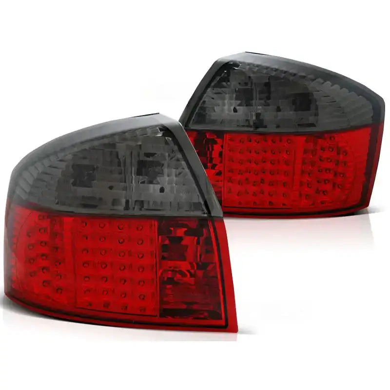 Baklykter Audi A4 10.00-10.04 Red Smoke Led