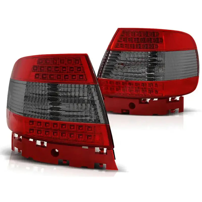 Baklykter Audi A4 11.94-09.00 Red Smoke Led