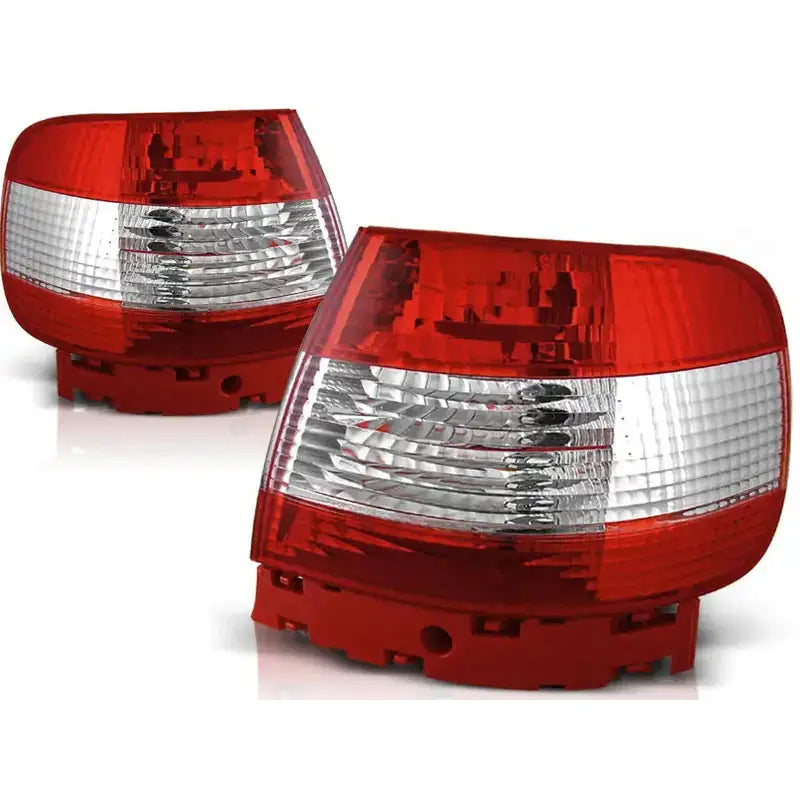 Baklykter Audi A4 11.94-09.00 Red White