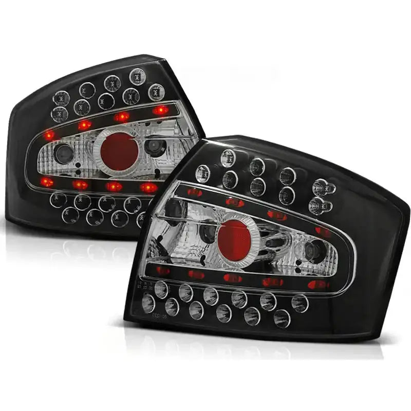Baklykter Audi A4 8e 10.00-10.04 Sedan Black Led