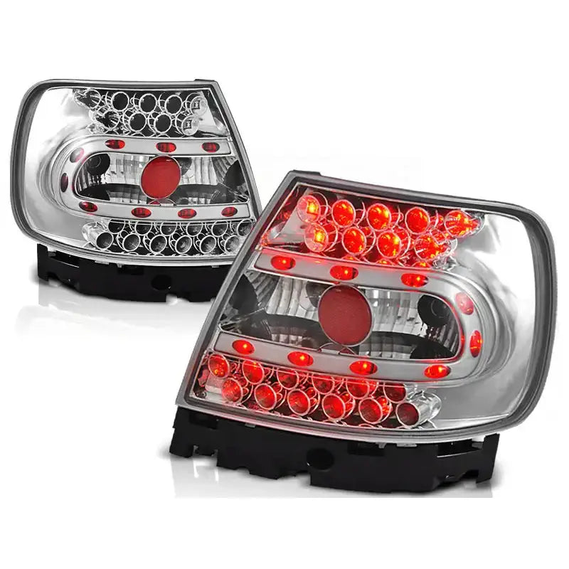 Baklykter Audi A4 B5 11.94-09.00 Chrome Led