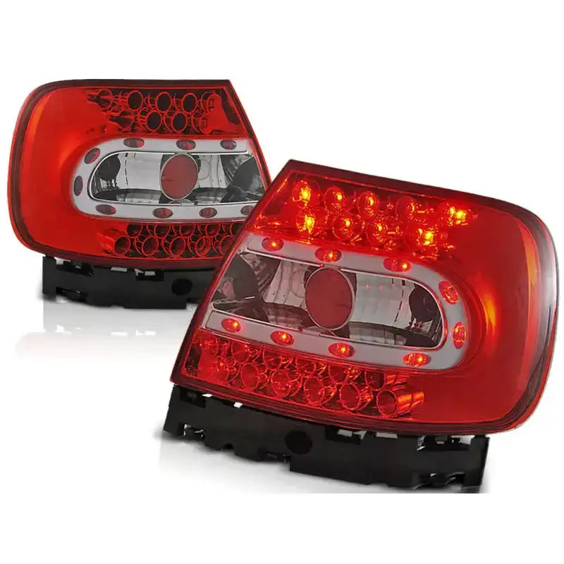 Baklykter Audi A4 B5 11.94-10.00 Red White Led