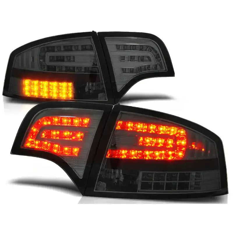 Baklykter Audi A4 B7 11.04-03.08 Sedan Smoke Led