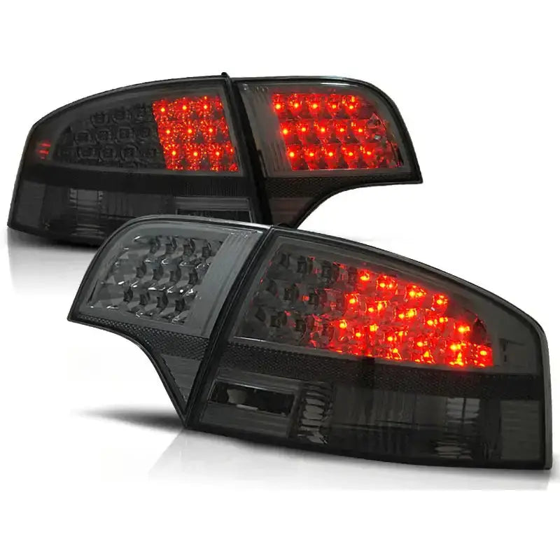 Baklykter Audi A4 B7 11.04-11.07 Sedan Smoke Led