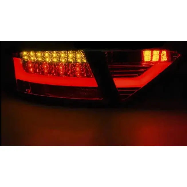 Baklykter Audi A5 07-06.11 Coupe Red Smoke Led Bar