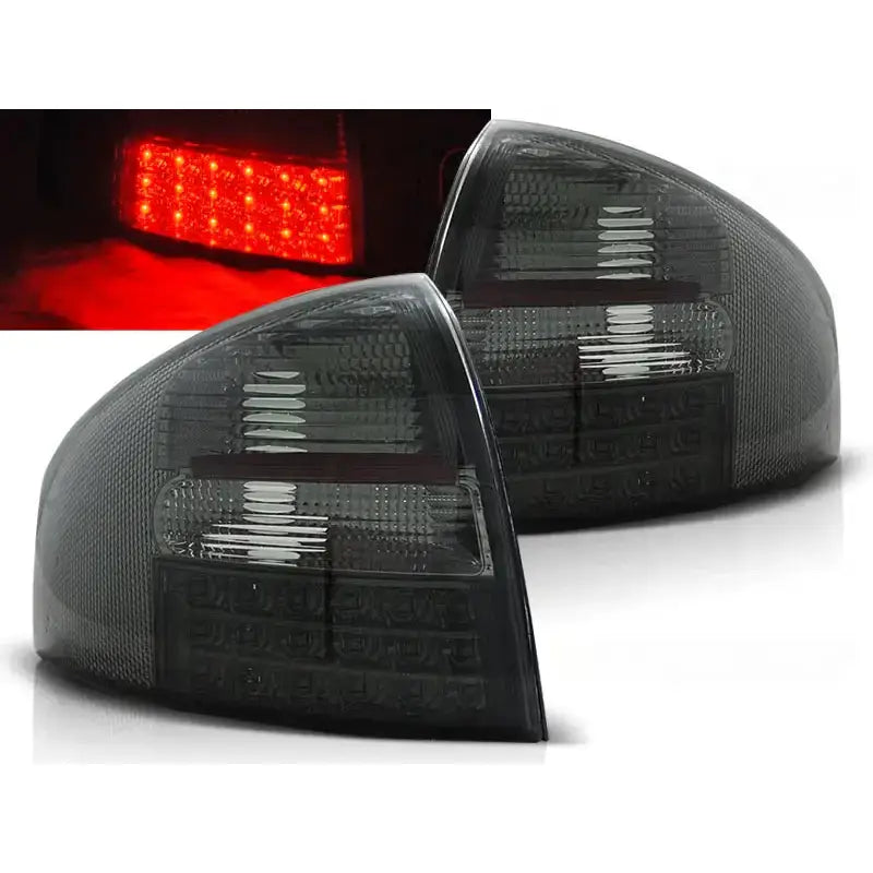 Baklykter Audi A6 05.97-05.04 Sedan Smoke Led