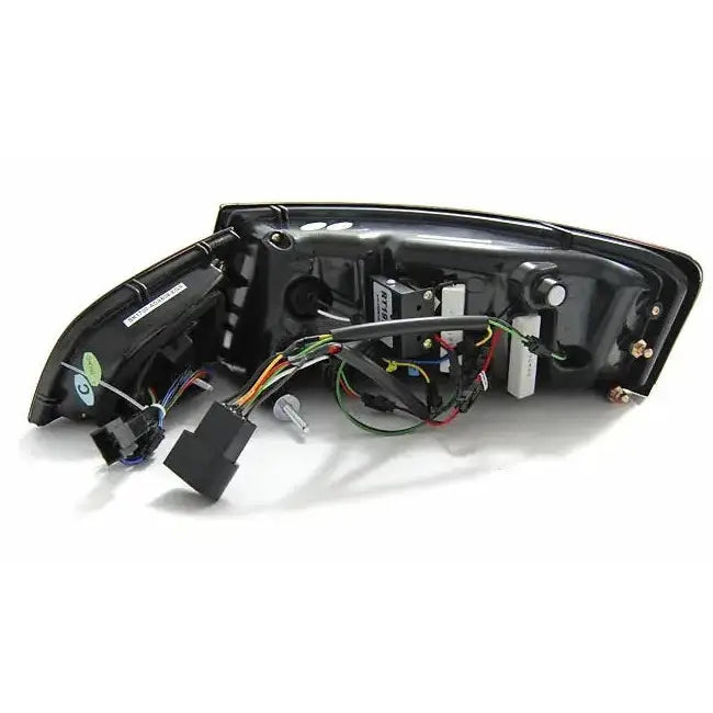 Baklykter Audi A6 08-11 Sedan Red Smoke Led Bar Seq