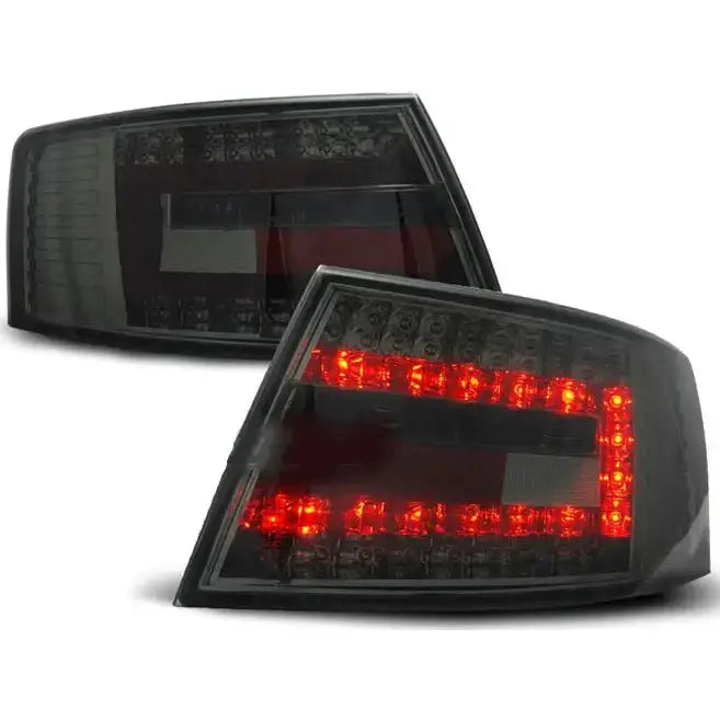Baklykter Audi A6 C6 Sedan 04.04-08 7-pin Smoke Led