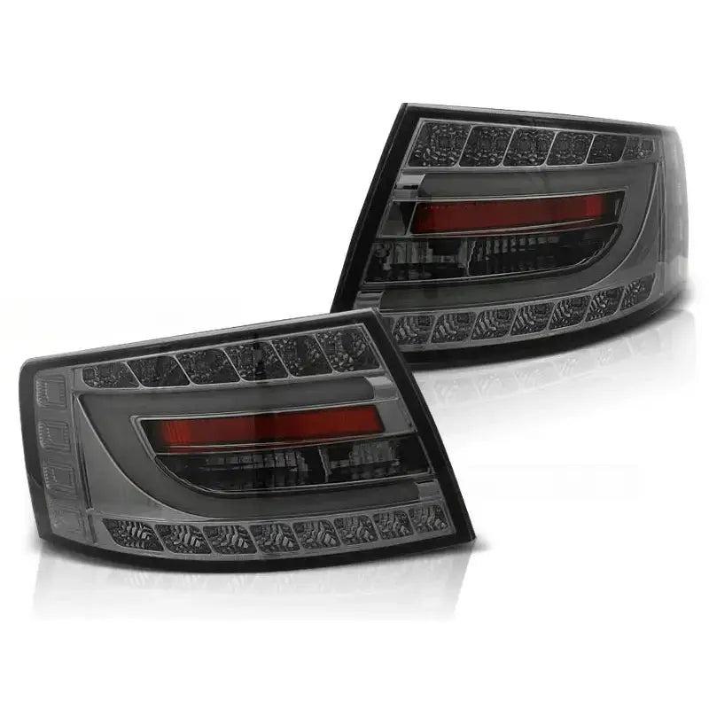 Baklykter Audi A6 C6 Sedan 04.04-08 Smoke Led 6pin