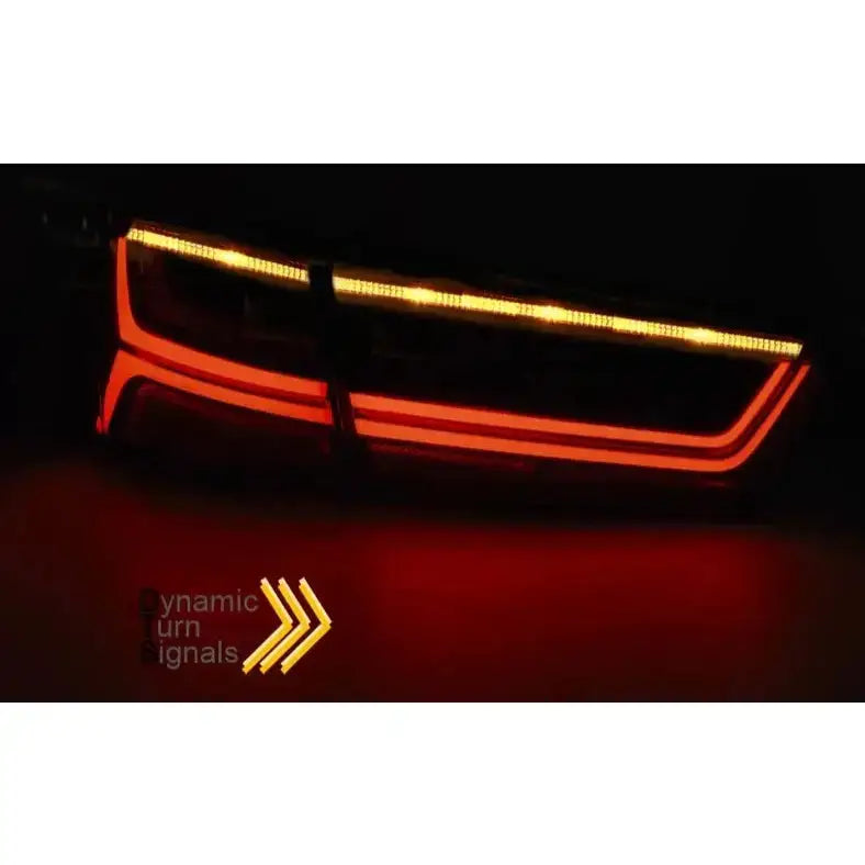 Baklykter Audi A6 C7 11-14 Limousine Smoke Led Bar Seq