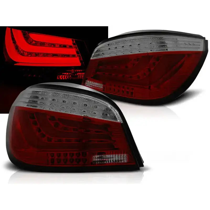 Baklykter Bmw E60 07.03-02.07 Red Smoke Led Bar