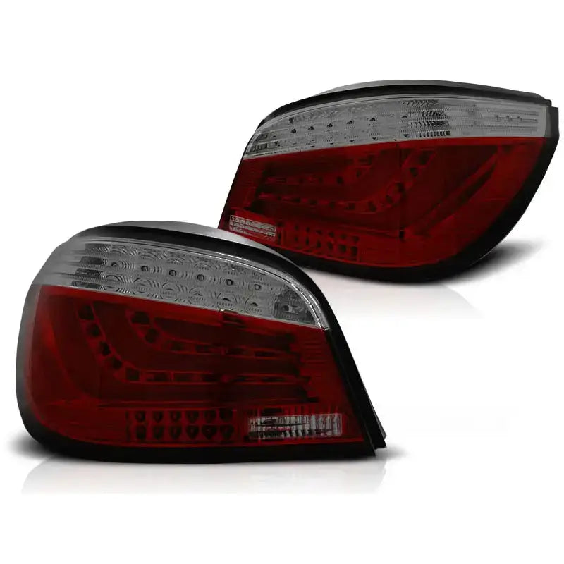 Baklykter Bmw E60 07.03-02.07 Red Smoke Led Bar