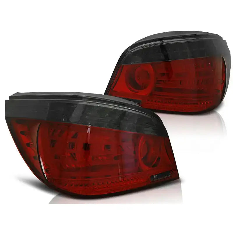 Baklykter Bmw E60 07.03-07 Red Smoke Led