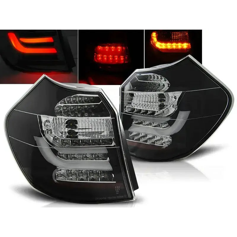 Baklykter Bmw E87/e81 04-08.07 Black Led Bar