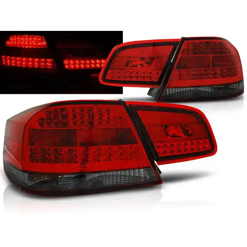 Baklykter Bmw E92 09.06-03.10 Red Smoke Led