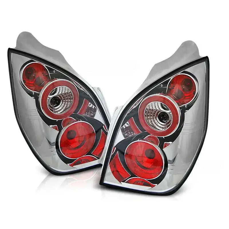 Baklykter Citroen C2 11.03-10 Chrome