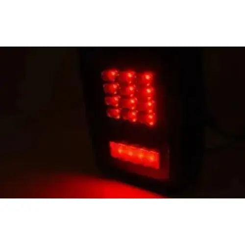 Baklykter Jeep Wrangler Jk 07-18 Led Black
