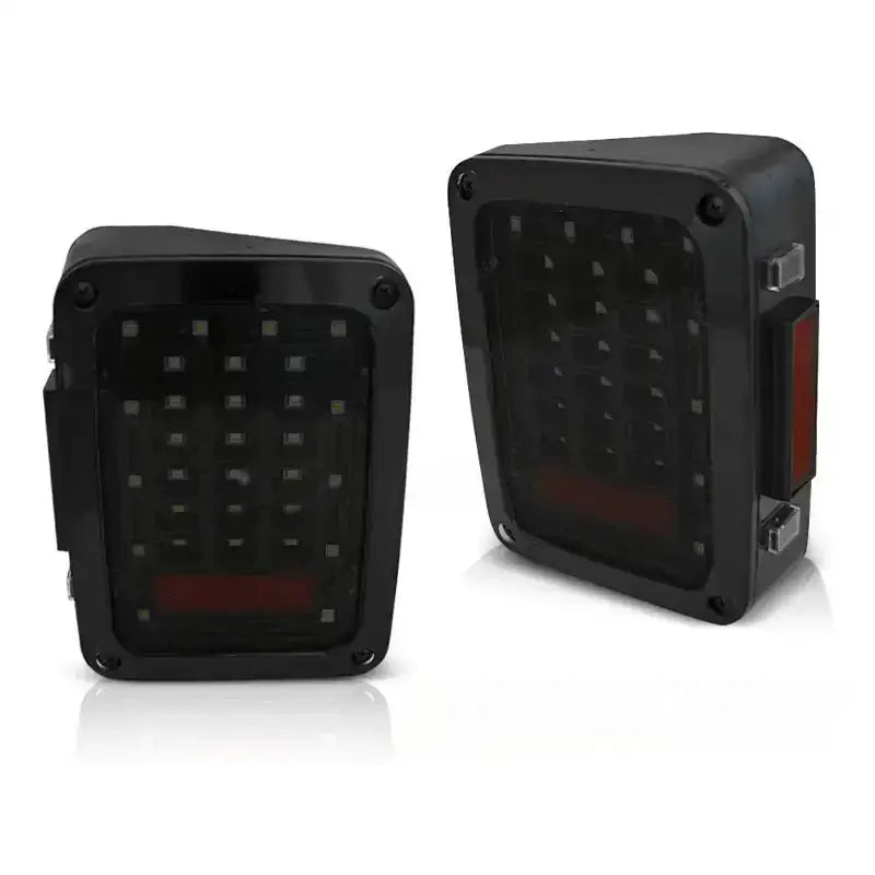 Baklykter Jeep Wrangler Jk 07-18 Led Smoke