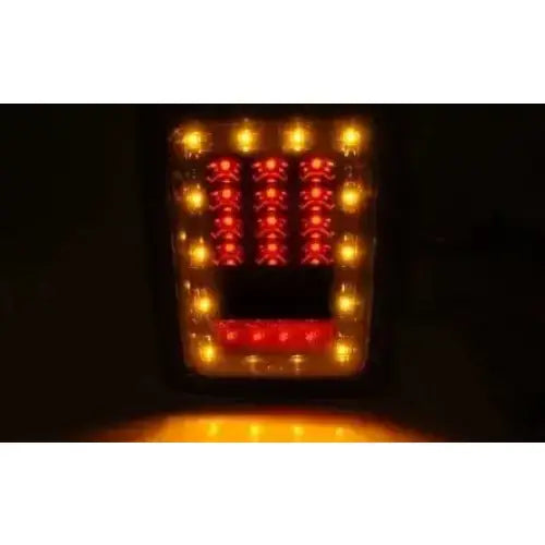 Baklykter Jeep Wrangler Jk 07-18 Led Smoke