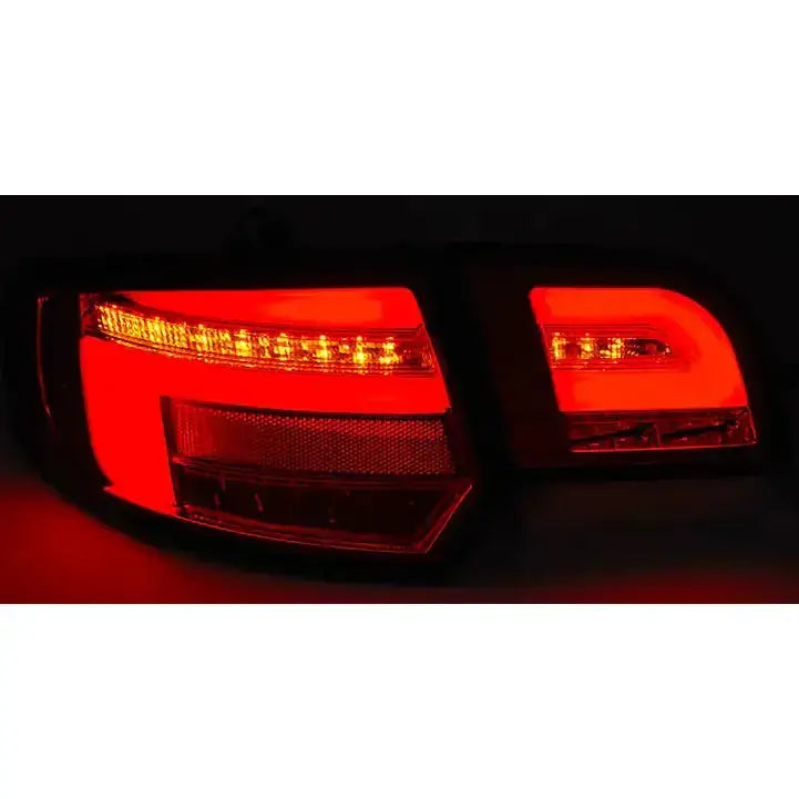 Baklykter Led Bar Tail Lights Black Seq - Audi A3 8p 5d 03-08