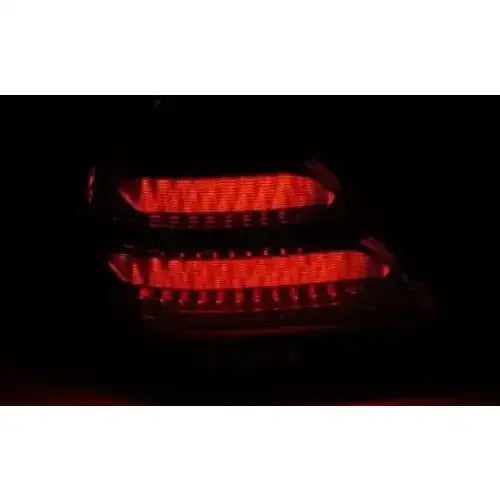 Baklykter Mercedes W203 Sedan 00-04 Led Bar Tail Lights Red Smoke Seq