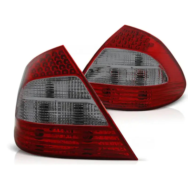 Baklykter Mercedes W211 E-klasse 03.02-04.06 Red Smoke Led