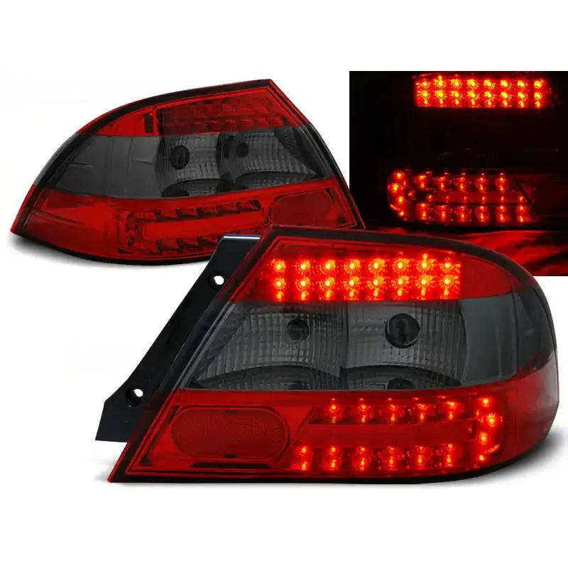 Baklykter Mitsubishi Lancer 7 Sedan 04-07 Red Smoke Led