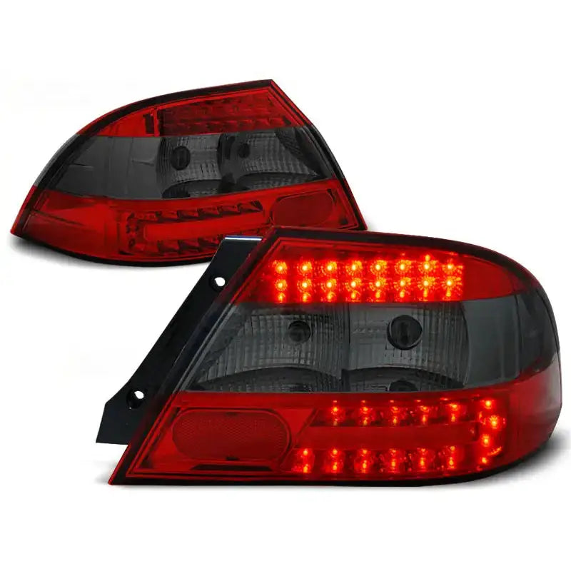 Baklykter Mitsubishi Lancer 7 Sedan 04-07 Red Smoke Led