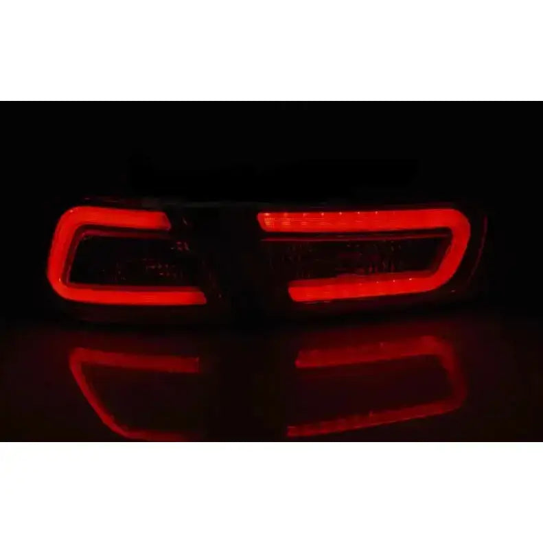 Baklykter Mitsubishi Lancer 8 Sedan 08-11 Red Smoke Led Bar