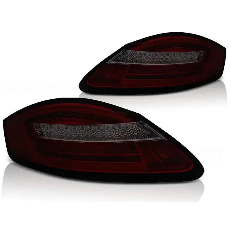 Baklykter Porsche Boxster 987 05-08 Red Smoke Seq Led