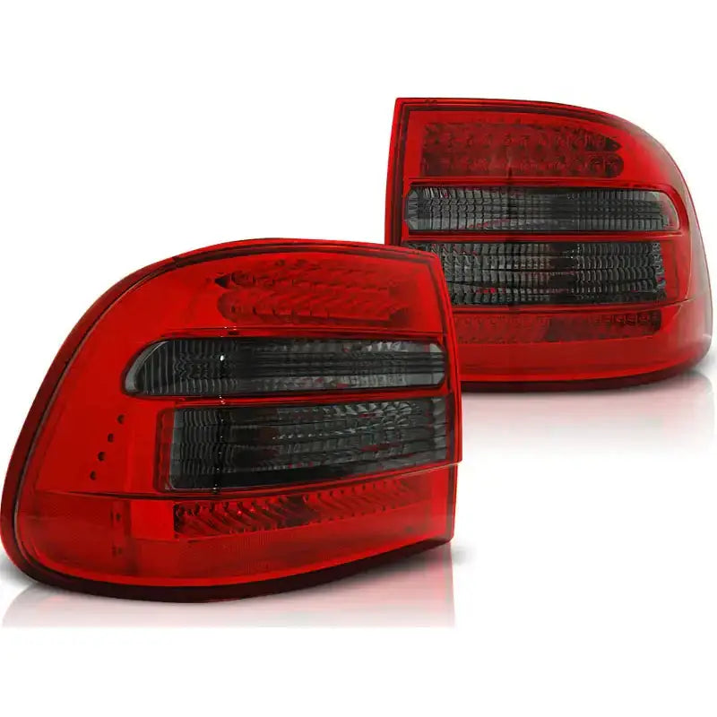 Baklykter Red Smoke Led Porsche Cayenne 02-06