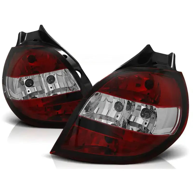 Baklykter Renault Clio 3 09.05-04.09 Red White