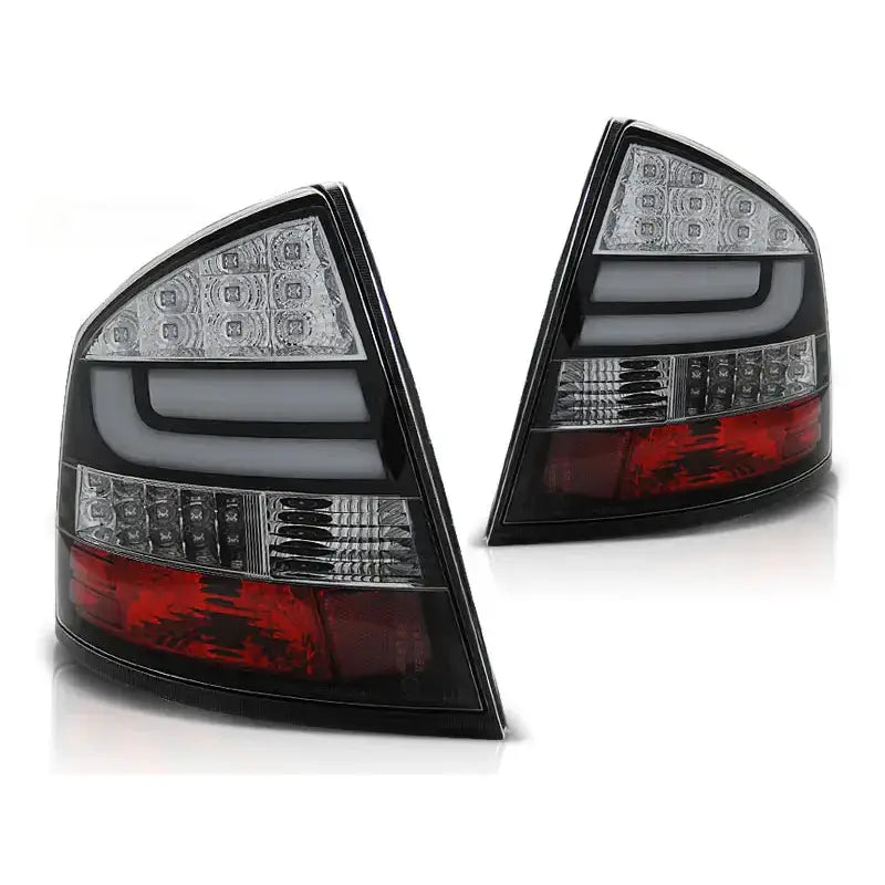 Baklykter Skoda Octavia Ii Sedan 04-12 Black Led Bar