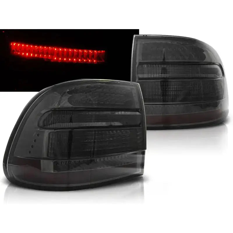 Baklykter Smoke Led Porsche Cayenne 02-06