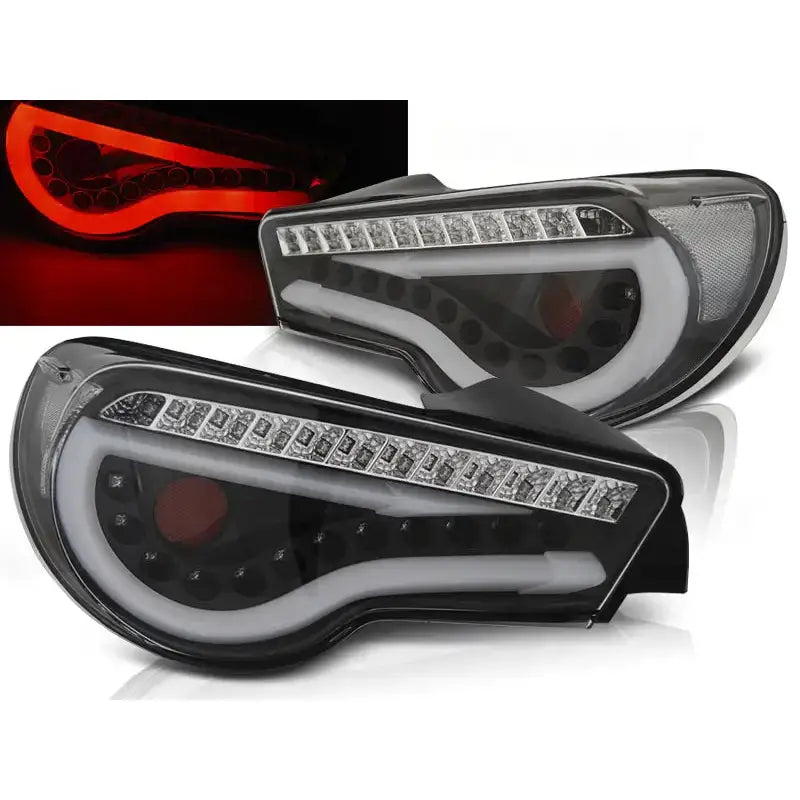 Baklykter Toyota Gt86 12- Led Bar Black