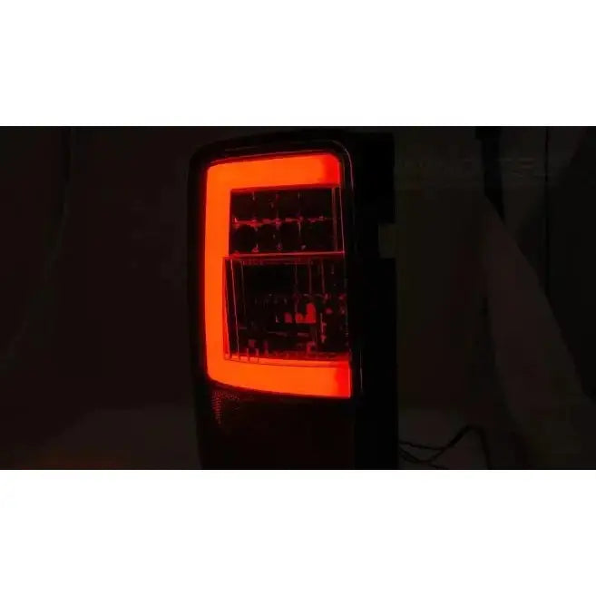 Baklykter Vw Caddy 03-03.14 Black Led Bar