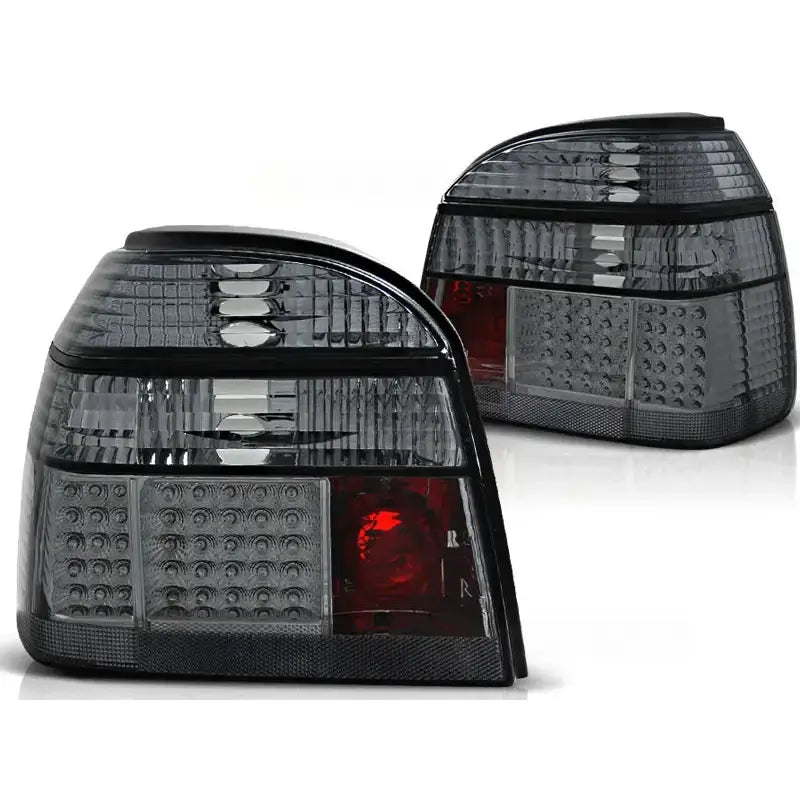 Baklykter Vw Golf 3 09.91-08.97 Smoke Led