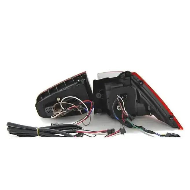 Baklykter Vw Golf 7 13-17 Red White Led Seq r Look