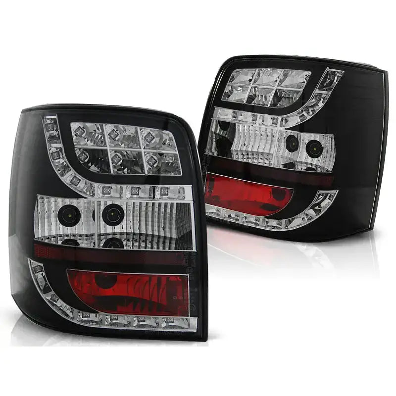 Baklykter Vw Passat 3bg 00-04 Variant Black Led