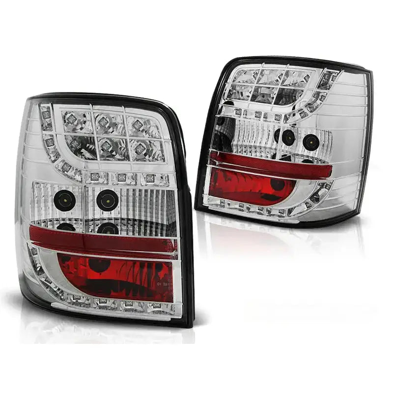 Baklykter Vw Passat 3bg 00-04 Variant Chrome Led