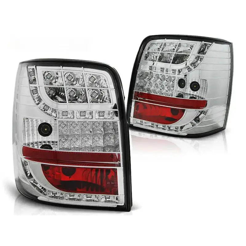 Baklykter Vw Passat 3bg 00-04 Variant Chrome Led Indicator