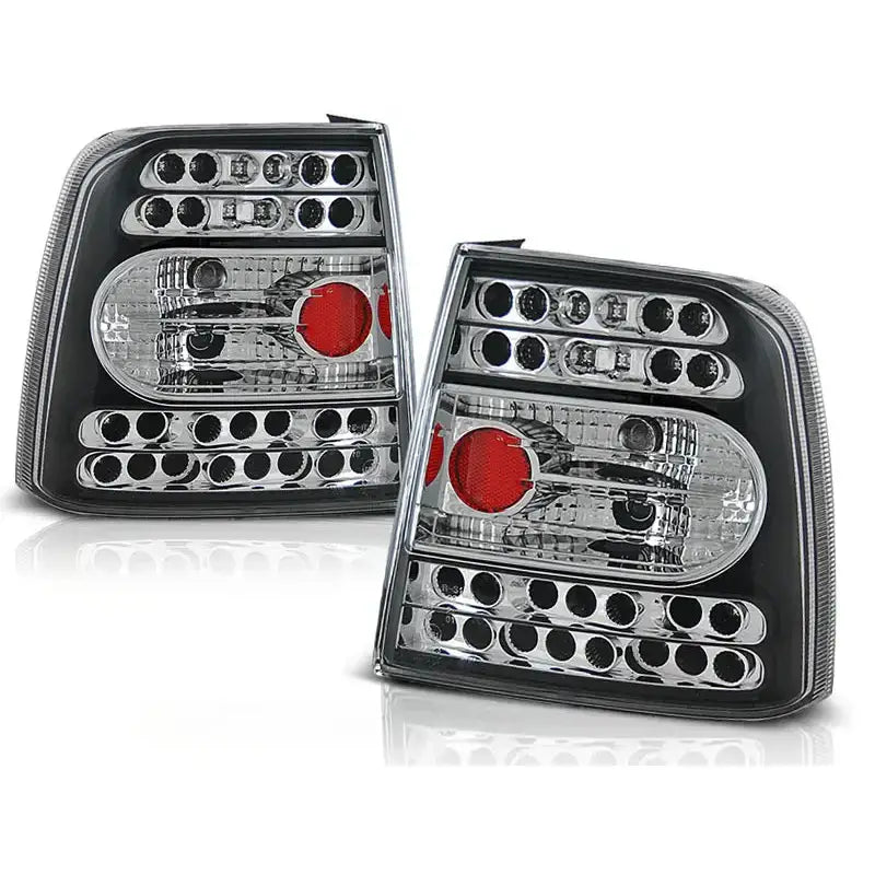 Baklykter Vw Passat B5 11.96-08.00 Sedan Black Led